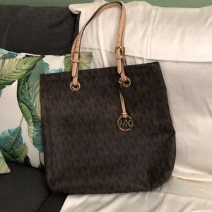 Michael Kors Monogram Tote Bag